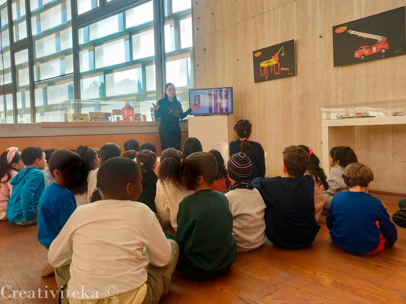 Visitas taller exposición juguetes antiguos