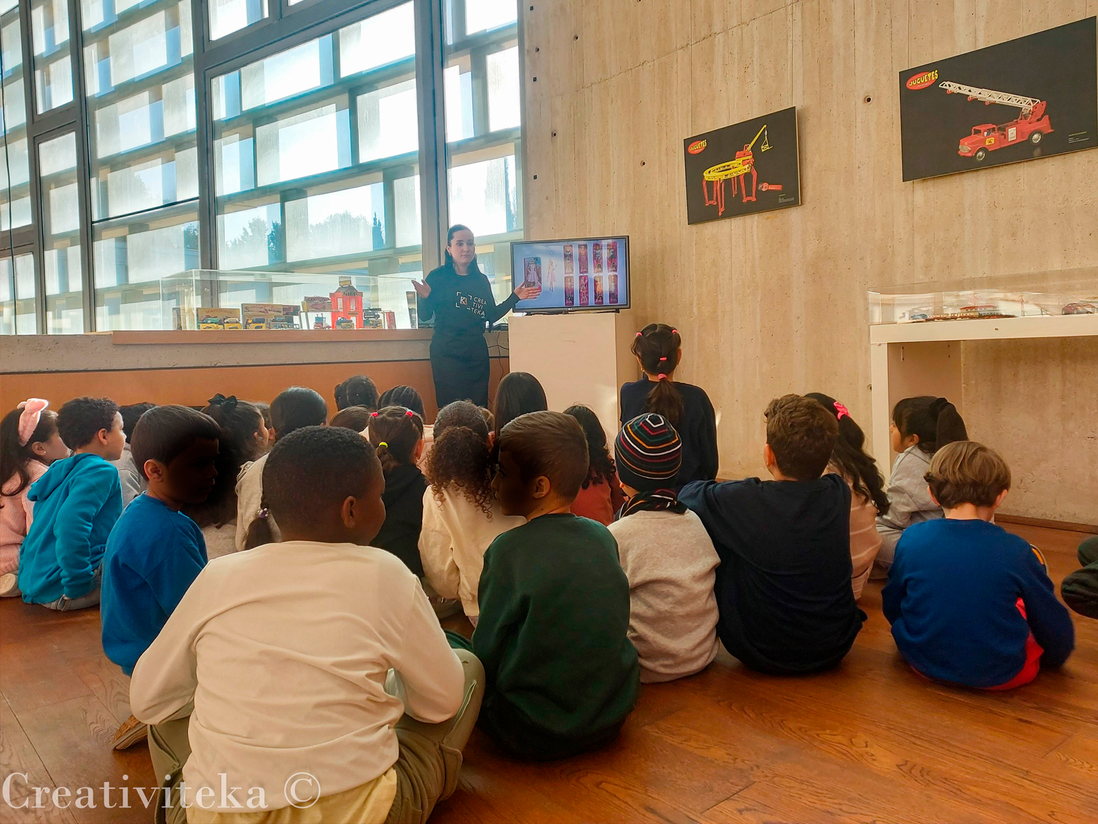 Visitas taller exposición juguetes antiguos